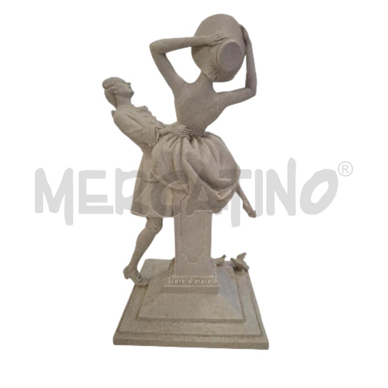 STATUETTA AMANTI SU COLONNA SPIZZATA TRIADE BENACCHIO | Mercatino dell'Usato Roma zona marconi 4