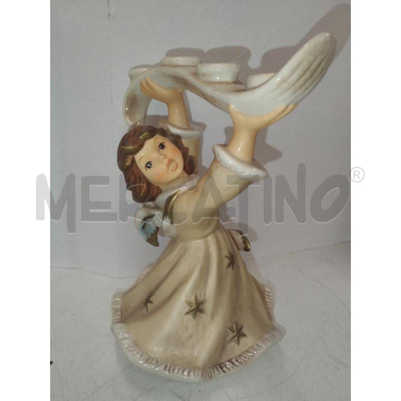 STATUINA ANGELO GOEBEL PORTA CANDELINE | Mercatino dell'Usato Roma zona marconi 1