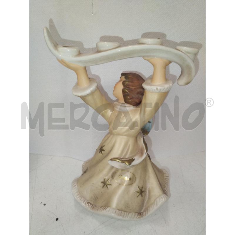 STATUINA ANGELO GOEBEL PORTA CANDELINE | Mercatino dell'Usato Roma zona marconi 2