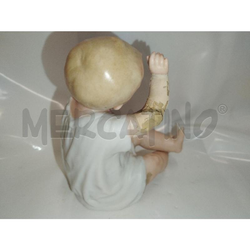 STATUINA BAMBINO BRACCIO RINCOLLATO CM 11 | Mercatino dell'Usato Roma zona marconi 3