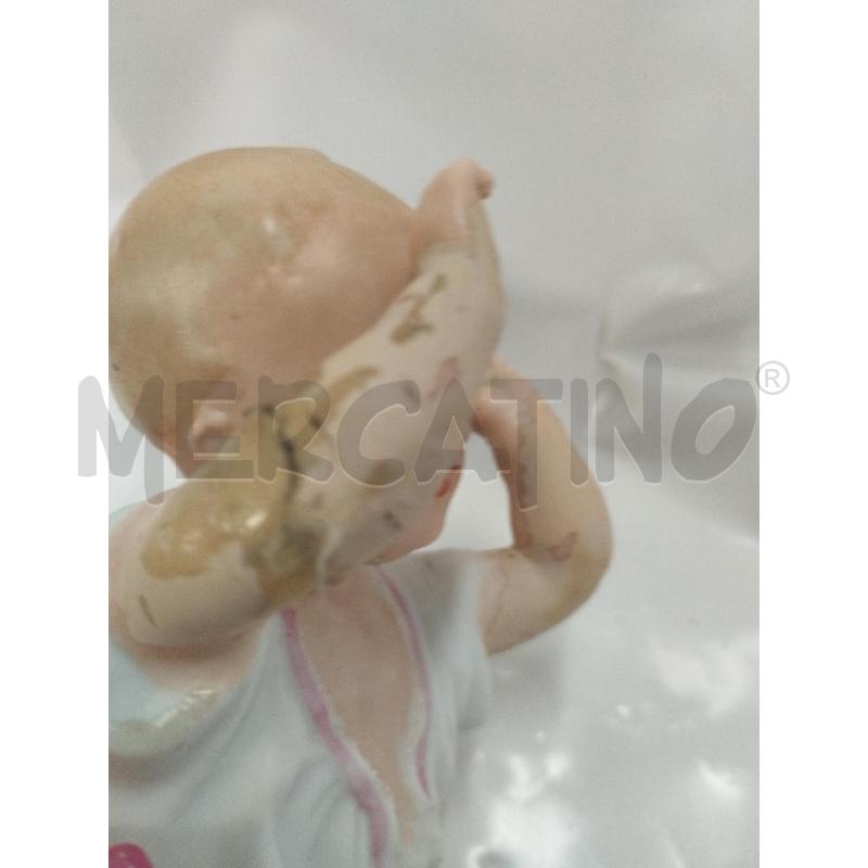 STATUINA BAMBINO BRACCIO RINCOLLATO CM 11 | Mercatino dell'Usato Roma zona marconi 4