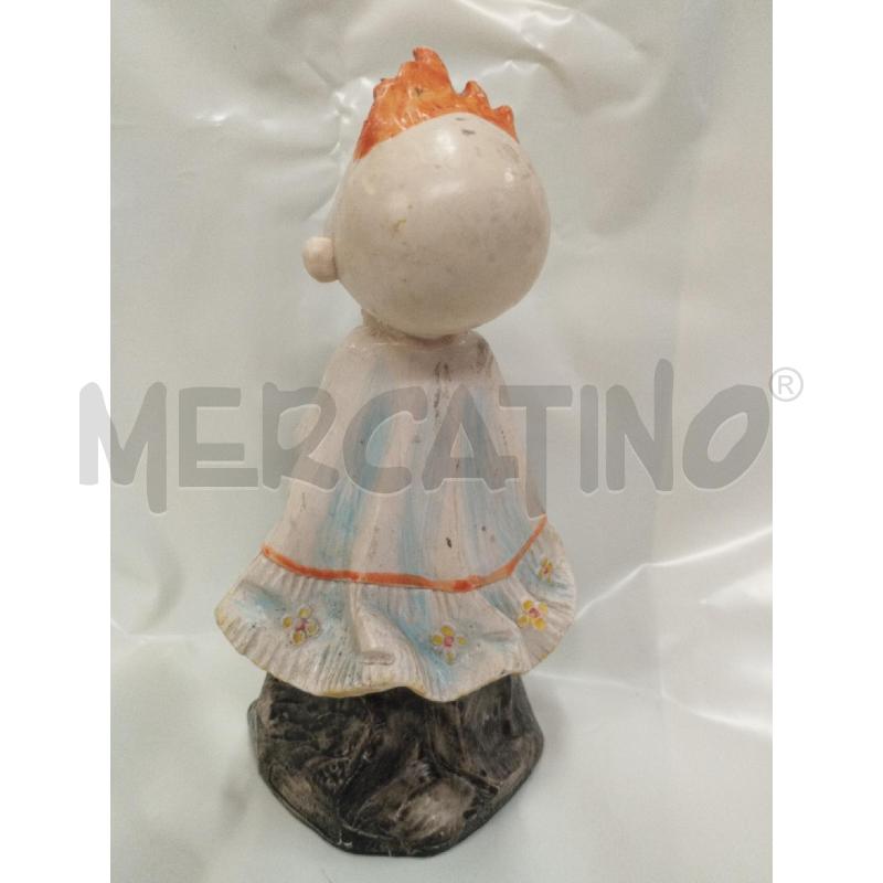 STATUINA CHIERICHETTO FONTANINI CM 18 | Mercatino dell'Usato Roma zona marconi 2