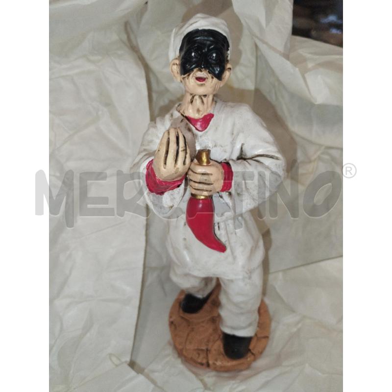 STATUINA PULCINELLA PORTAFORTUNA | Mercatino dell'Usato Roma zona marconi 1