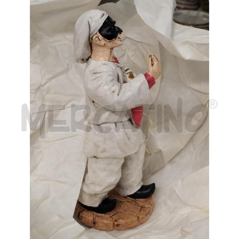 STATUINA PULCINELLA PORTAFORTUNA | Mercatino dell'Usato Roma zona marconi 3