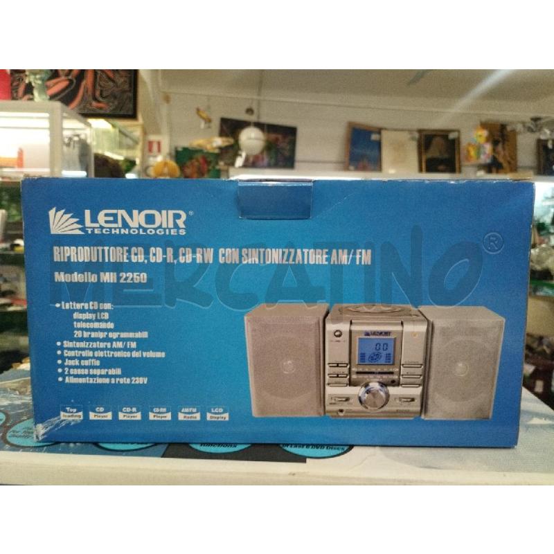 STEREO/CDLENOIR MH2250 | Mercatino dell'Usato Roma zona marconi 1