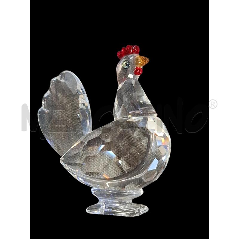 SWAROVSKI GALLINA + GALLO +PULCINI  C/SCAT | Mercatino dell'Usato Roma zona marconi 2