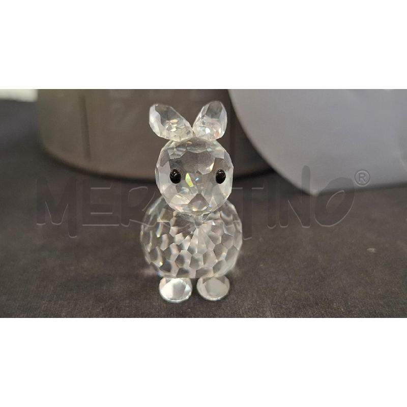 SWAROVSKI MINI CONIGLIO SEDUTO C/SCAT | Mercatino dell'Usato Roma zona marconi 3