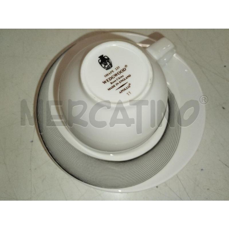 TAZZE PZ. 10 WEDGWOOD BONE CHINA APOLLO ENGLAND | Mercatino dell'Usato Roma zona marconi 2