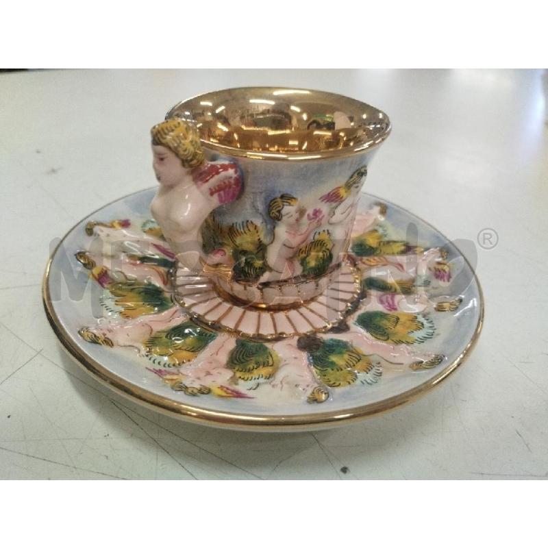 TAZZINA DA COLLEZIONE CAPODIMONTE ANGIOLETTI | Mercatino dell'Usato Roma zona marconi 1