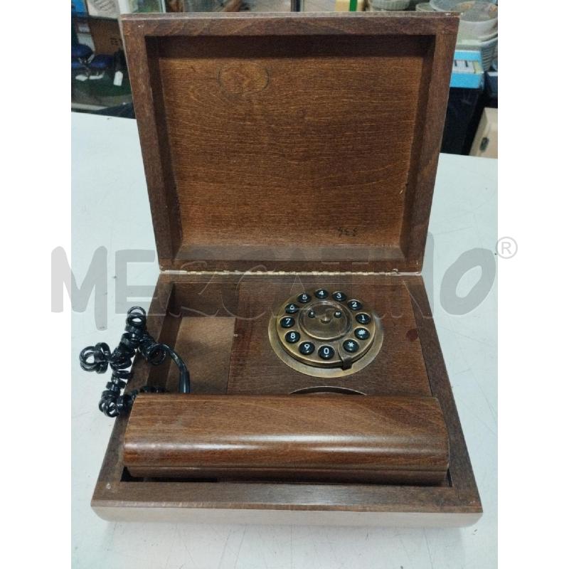 TELEFONO IN SCATOLA DECORAZIONE SHOP | Mercatino dell'Usato Roma zona marconi 1
