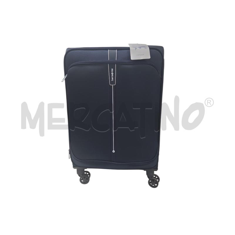TROLLEY SAMSONITE BLU MUSURE 66X44X28 | Mercatino dell'Usato Roma zona marconi 1