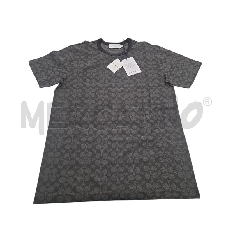 T SHIRT U COACH NERA | Mercatino dell'Usato Roma zona marconi 1