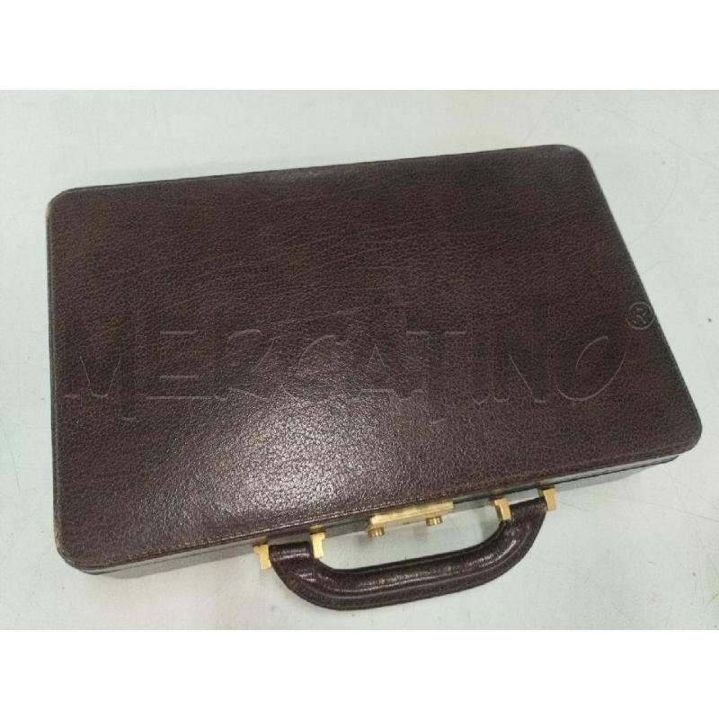 VALIGETTA BEAUTY MARRONE VINTAGE | Mercatino dell'Usato Roma zona marconi 2