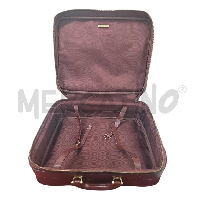VALIGIA/TROLLEY CARTIER PELLE  | Mercatino dell'Usato Roma zona marconi 2
