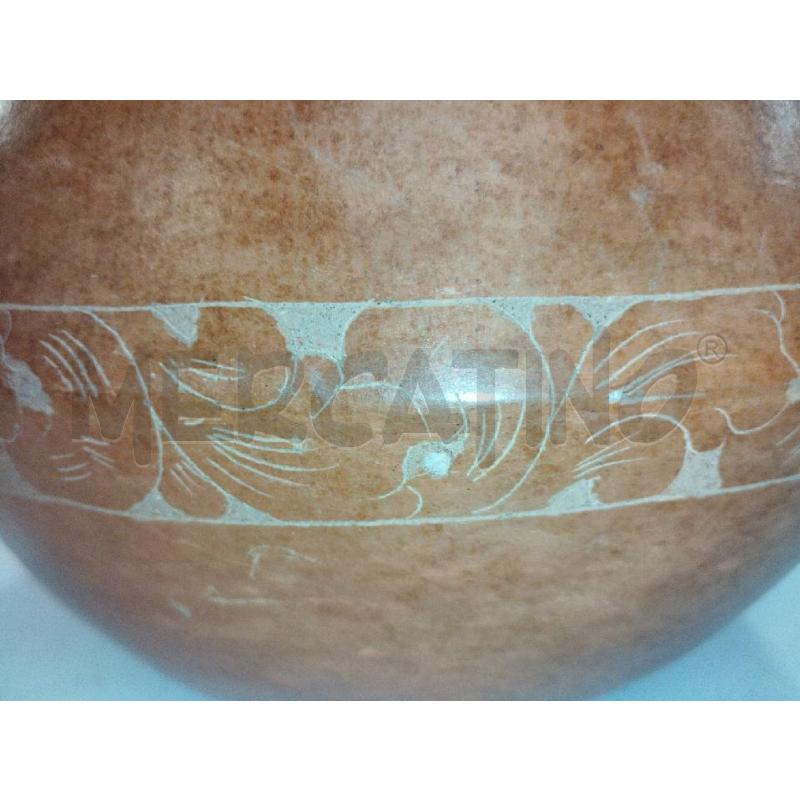 VASO 4M/CORDA ETNICO TERRACOTTA | Mercatino dell'Usato Roma zona marconi 4
