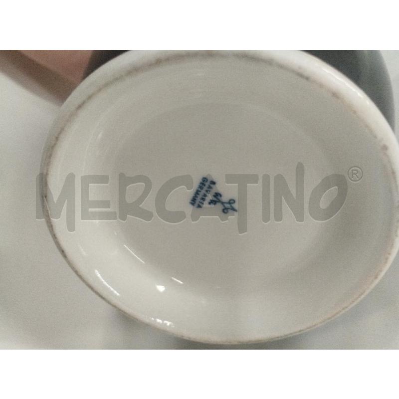 VASO BAVARIA GERMANY NERO/ORO ROSA  | Mercatino dell'Usato Roma zona marconi 4