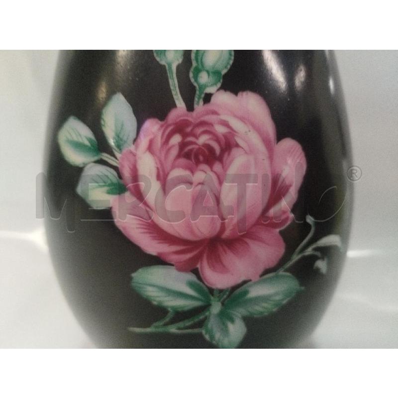 VASO BAVARIA GERMANY NERO/ORO ROSA  | Mercatino dell'Usato Roma zona marconi 5