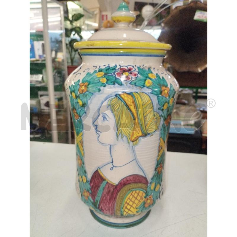 VASO FARMACIA T.C. DERUTA VOLTO DONNA CM 31 | Mercatino dell'Usato Roma zona marconi 1