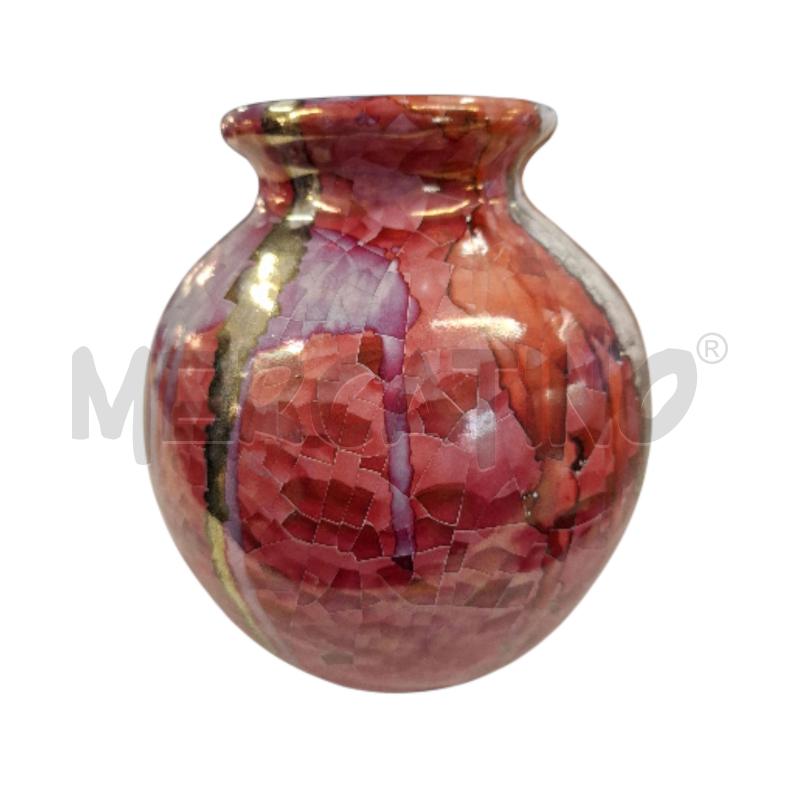 VASO IN CERAMICA SARDA  CLAUDIO PULLI ALT  17 CM  | Mercatino dell'Usato Roma zona marconi 1