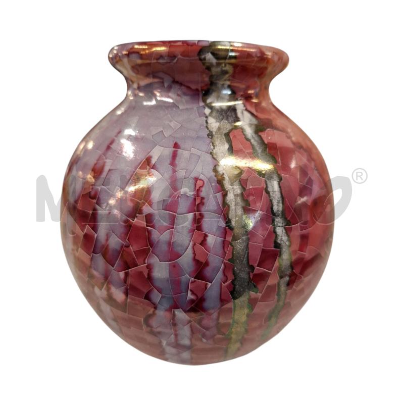 VASO IN CERAMICA SARDA  CLAUDIO PULLI ALT  17 CM  | Mercatino dell'Usato Roma zona marconi 2