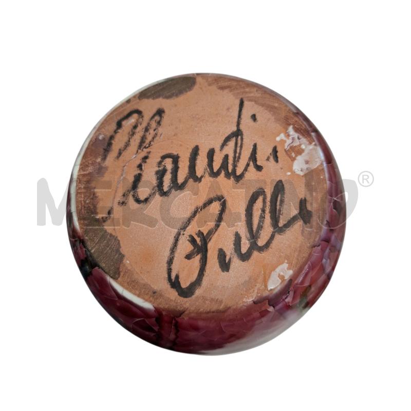 VASO IN CERAMICA SARDA  CLAUDIO PULLI ALT  17 CM  | Mercatino dell'Usato Roma zona marconi 4