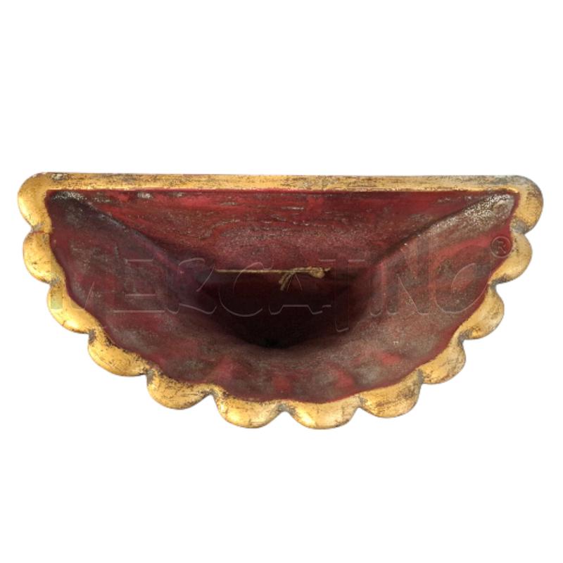 VASO PARETE CERAMICA PORPORA ORO 45X20X108  | Mercatino dell'Usato Roma zona marconi 3