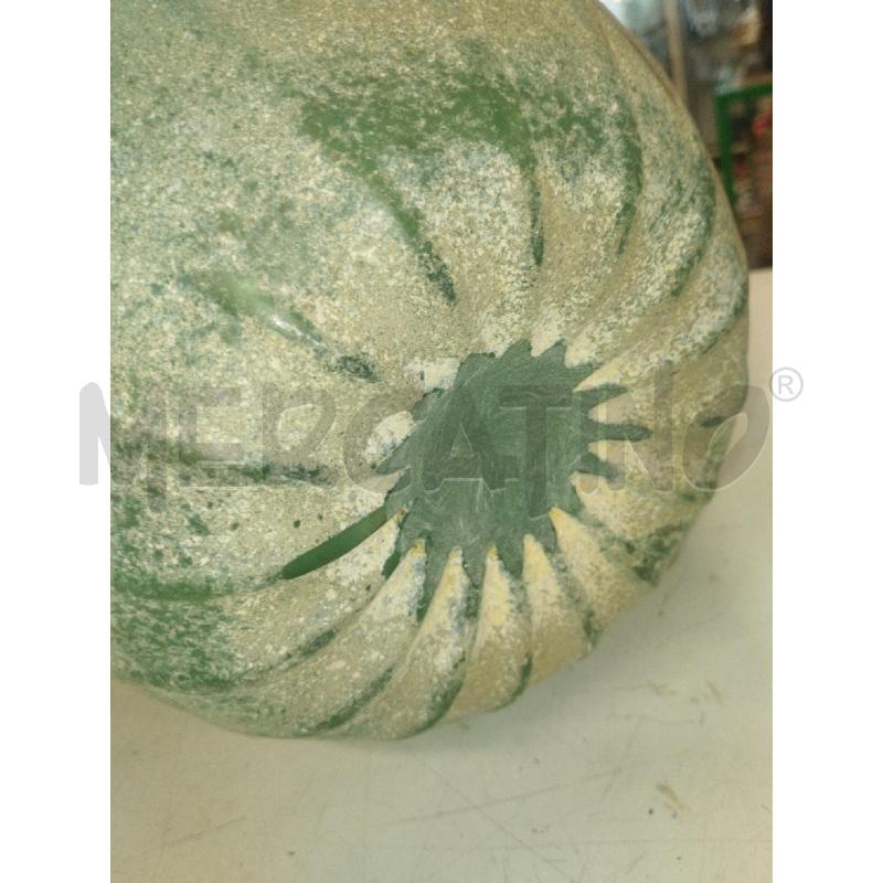 VASO SABBIATO VERDE ORO CM 30 | Mercatino dell'Usato Roma zona marconi 3