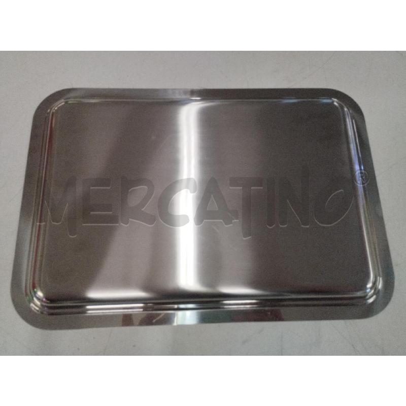 VASSOIO MEPRA NOVECENTO INOX 35X24 | Mercatino dell'Usato Roma zona marconi 2