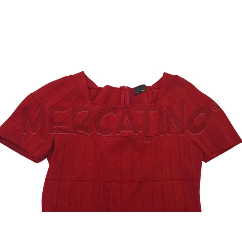VESTITO D FENDI ROSSO | Mercatino dell'Usato Roma zona marconi 1