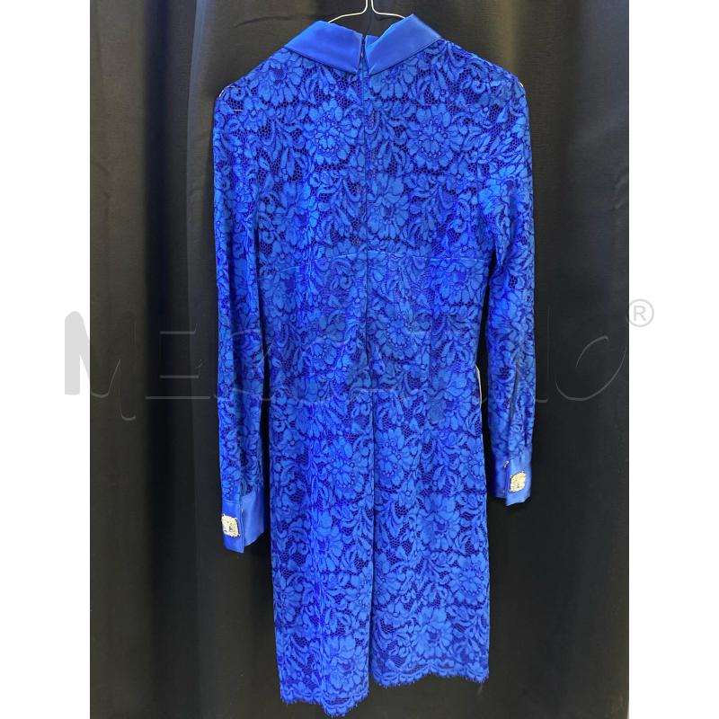 ABITO DONNA BLU PIZZO FLAVIO CASTELLANI BOTTONI BRILL | Mercatino dell'Usato Ciampino 3