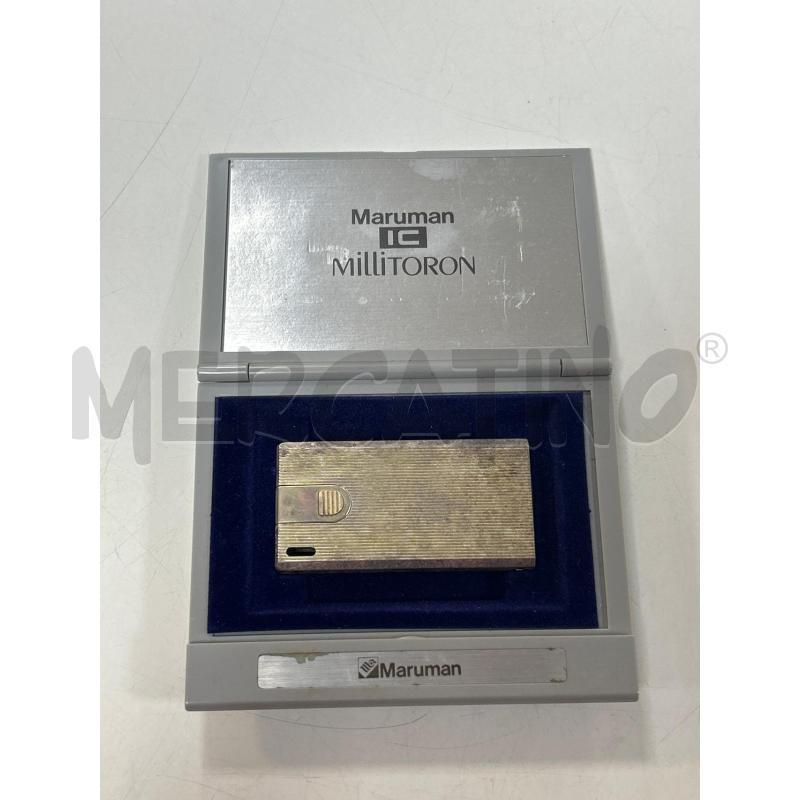 ACCENDINO DA COLLEZIONE MARUMAN MILLITORON | Mercatino dell'Usato Ciampino 1