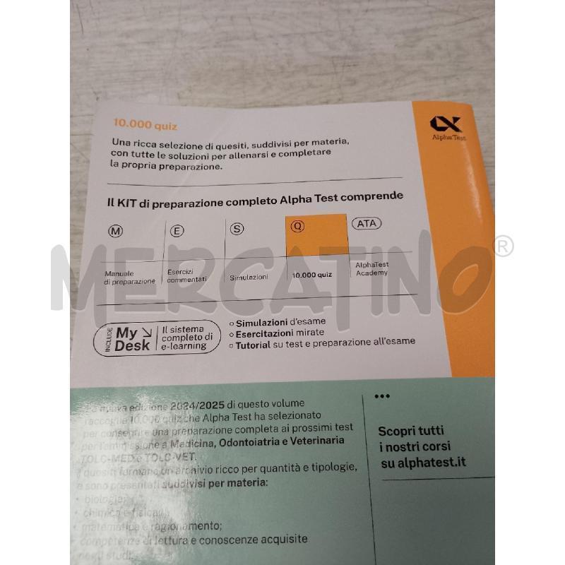 ALPHA TEST 3 MANUALI ESERCITAZIONI MEDICINA | Mercatino dell'Usato Ciampino 5