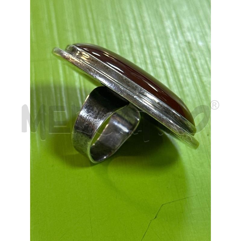 ANELLO DONNA ARG925 CORNIOLA GRANDE | Mercatino dell'Usato Ciampino 4