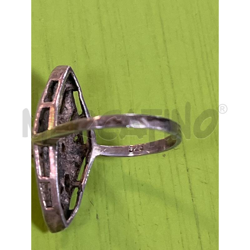 ANELLO DONNA ARG925 RETT.MARCASS. AMETISTA | Mercatino dell'Usato Ciampino 2
