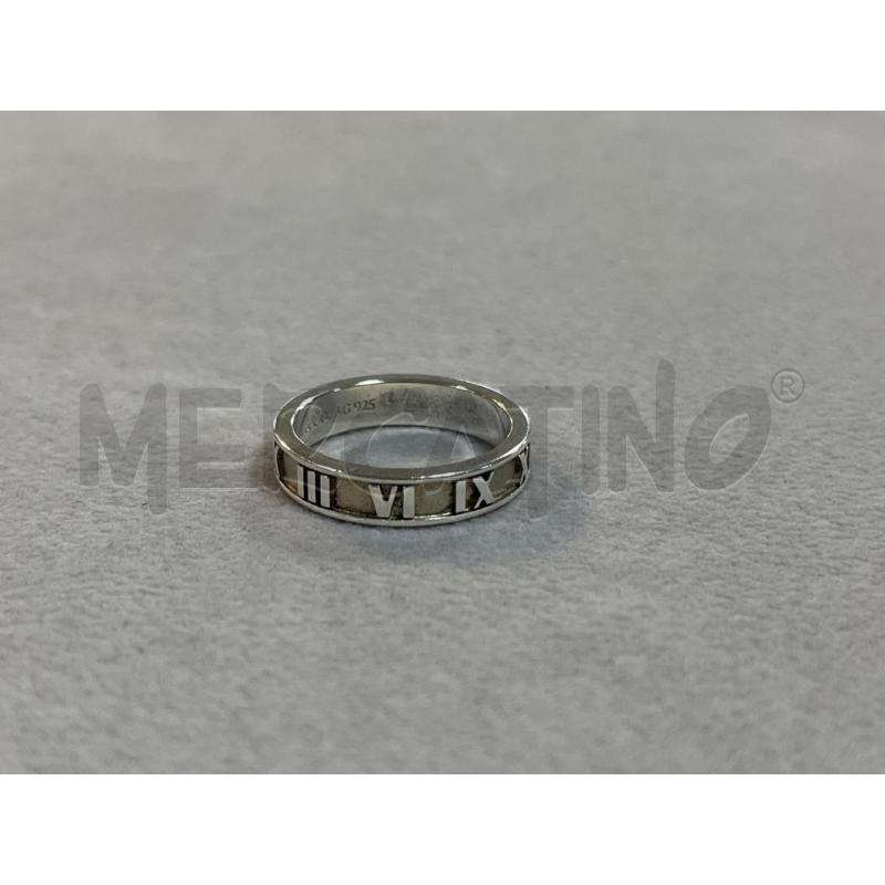 ANELLO DONNA TIFFANY NUMERI ROMANI  | Mercatino dell'Usato Ciampino 1