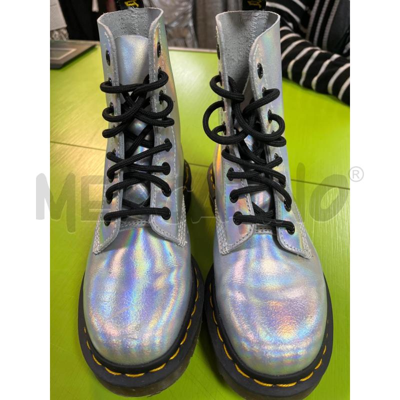 ANFIBI DONNA DR MARTENS ARG OLOGRAFICHE  | Mercatino dell'Usato Ciampino 1