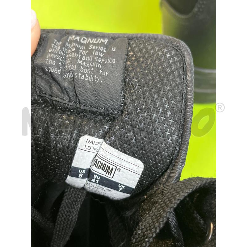 ANFIBI MAGNUM NERI | Mercatino dell'Usato Ciampino 5