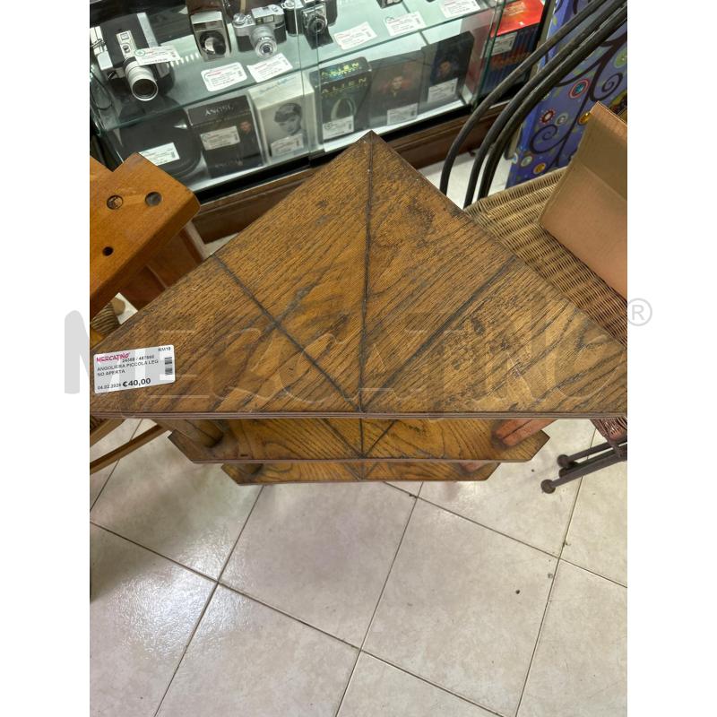 ANGOLIERA PICCOLA LEGNO APERTA | Mercatino dell'Usato Ciampino 2