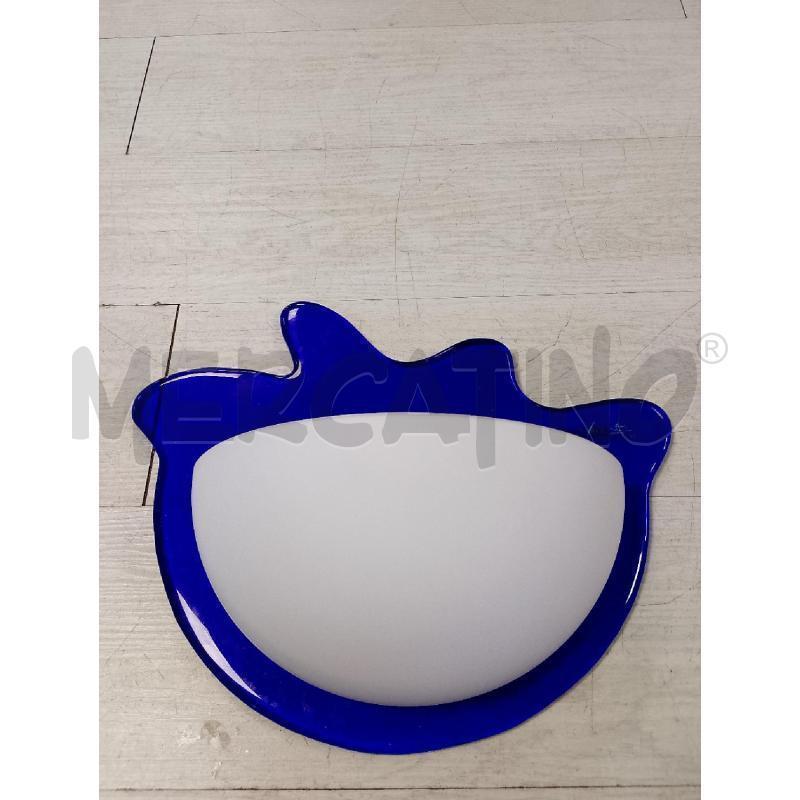 APPLIQUE MURANO DUE BLU E BIANCA  | Mercatino dell'Usato Ciampino 1