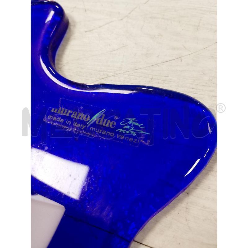 APPLIQUE MURANO DUE BLU E BIANCA  | Mercatino dell'Usato Ciampino 2