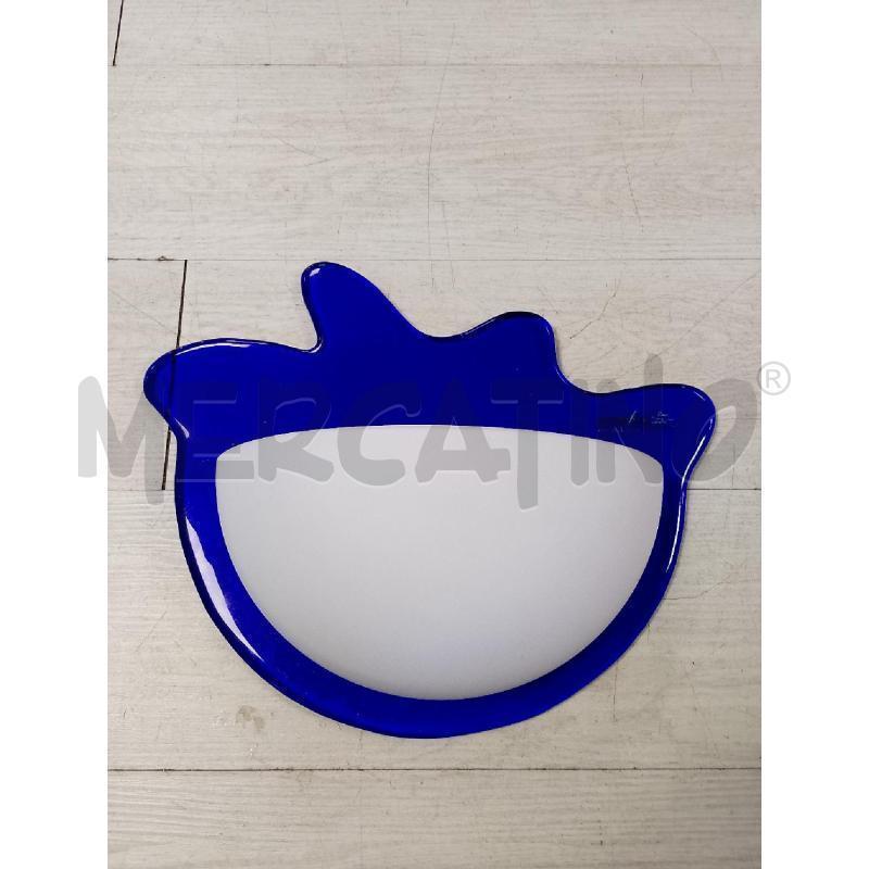 APPLIQUE MURANO DUE BLU E BIANCA  | Mercatino dell'Usato Ciampino 4