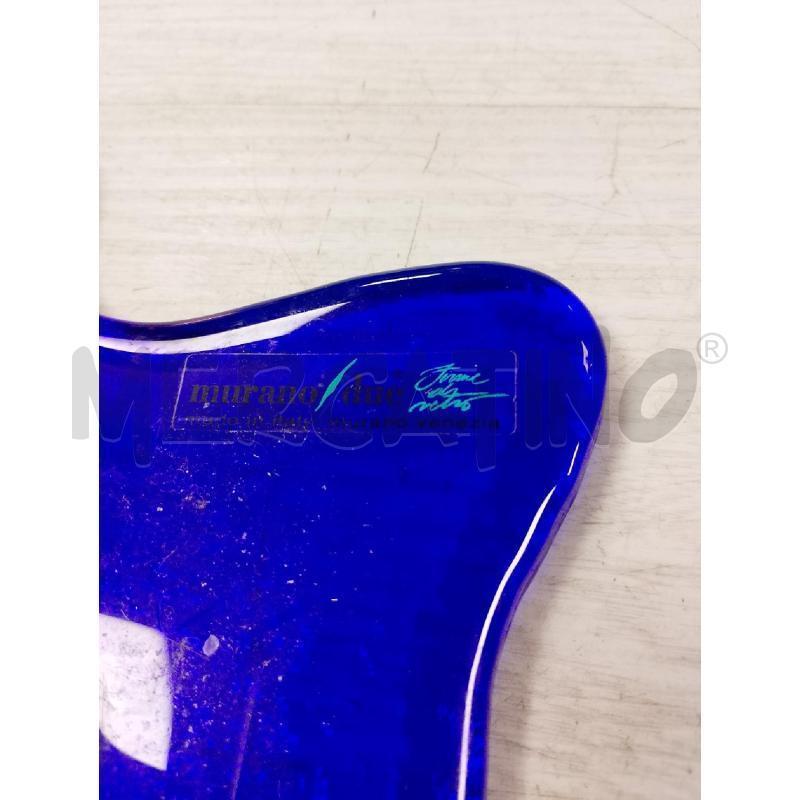 APPLIQUE MURANO DUE BLU E BIANCA | Mercatino dell'Usato Ciampino 2