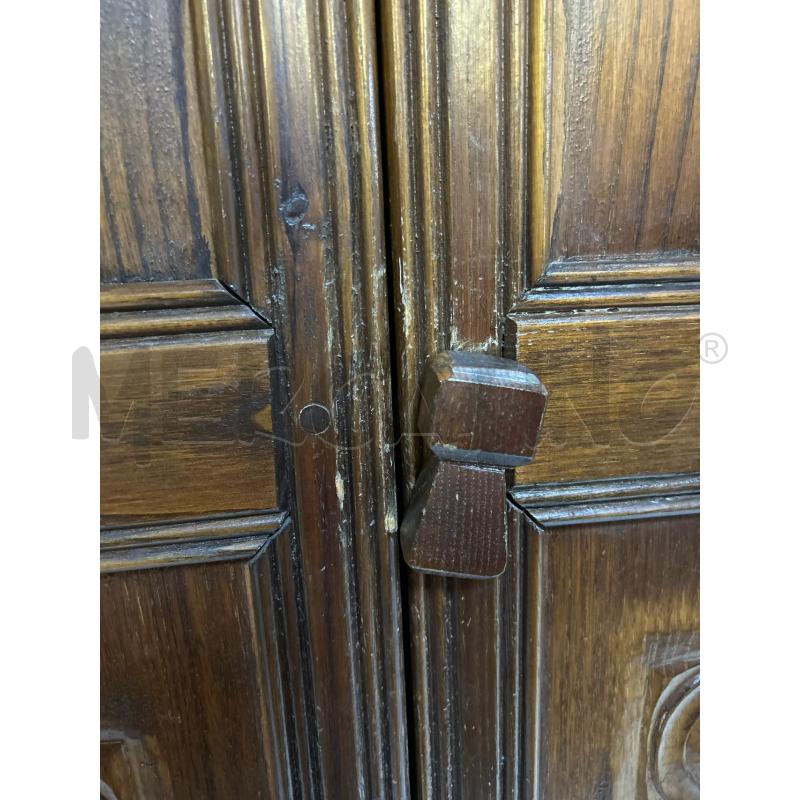ARMADIETTO 2 ANTE LEGNO EPOCA | Mercatino dell'Usato Ciampino 3