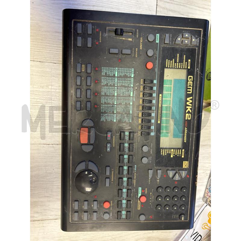 ARRANGER GEM WK2 MIDI ARRANGER | Mercatino dell'Usato Ciampino 1