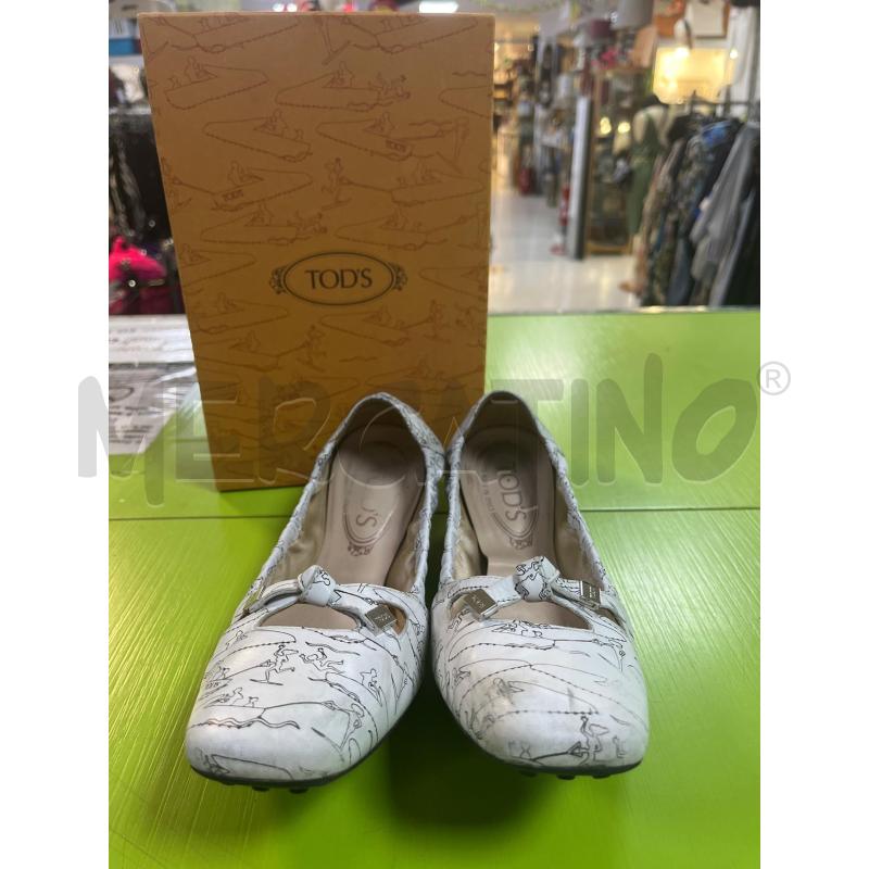 BALLERINA TOD'S BIANCA E NERA DEGAS | Mercatino dell'Usato Ciampino 1