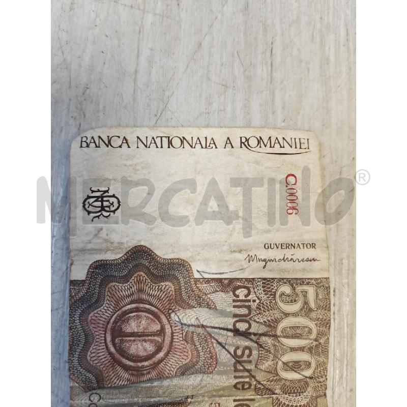 BANCONOTA ROMANIA 500 CINCI SUTE LEI | Mercatino dell'Usato Ciampino 3