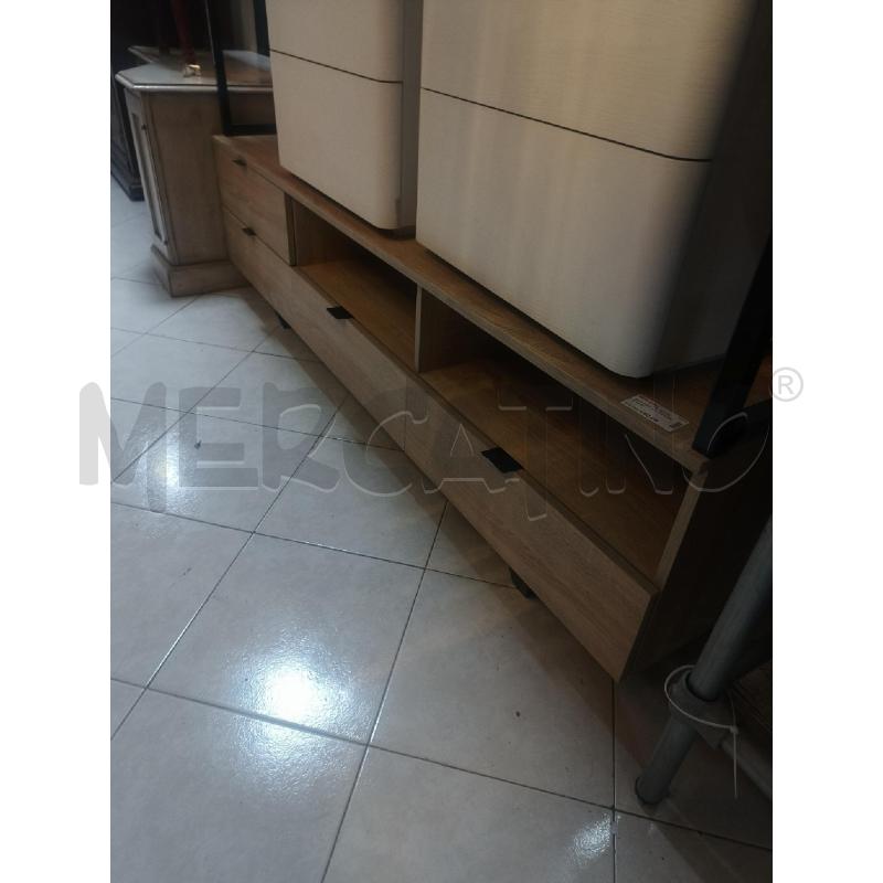 BASE PORTA TV WENGHE' CHIARO | Mercatino dell'Usato Ciampino 1