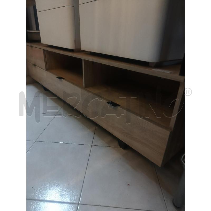 BASE PORTA TV WENGHE' CHIARO | Mercatino dell'Usato Ciampino 2