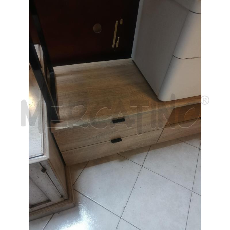 BASE PORTA TV WENGHE' CHIARO | Mercatino dell'Usato Ciampino 3