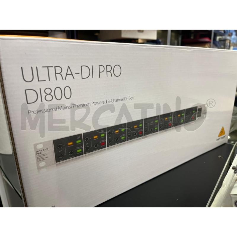 BEHRINGER DI800 ULTRA PRO | Mercatino dell'Usato Ciampino 1